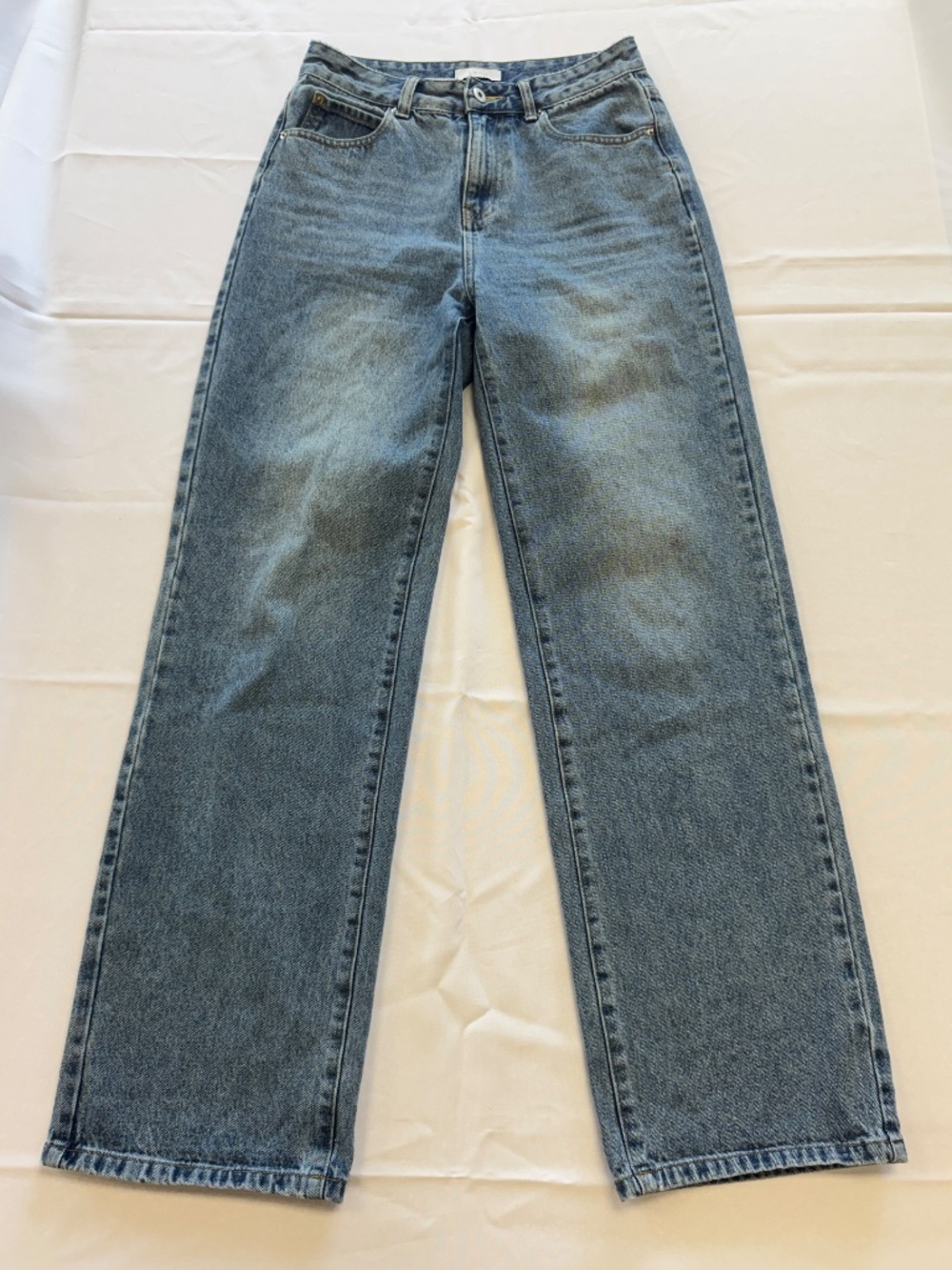Lilou Wide Leg Jeans Medium Wash Size M